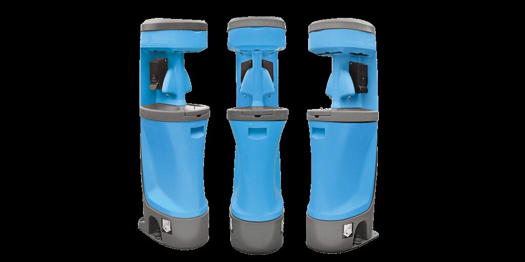 Portable hand-wash stations